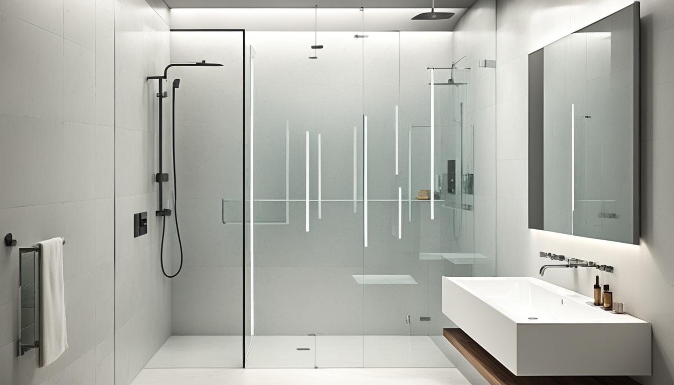 How do frameless shower screens work?