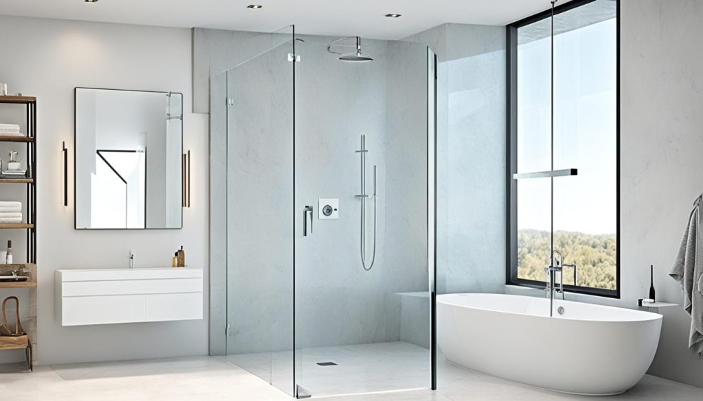 frameless shower screen design ideas